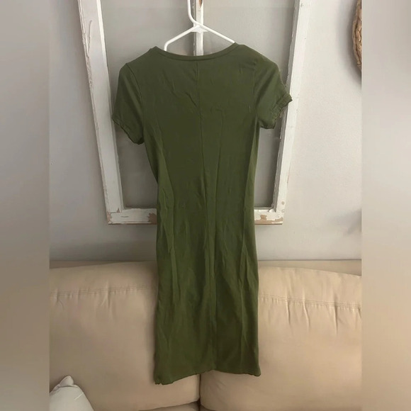Melrose & Market ruched cotton t-shirt dress - Picture 2 of 12